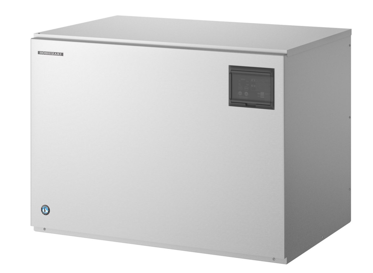 Łuskarka do lodu Hoshizaki FM-1800ALKE-R452-SB z przodu